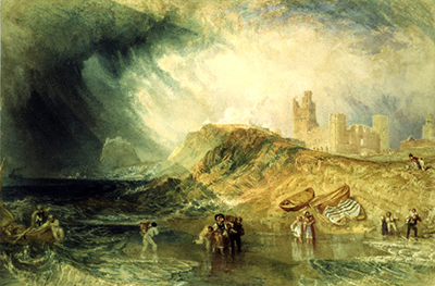 Holy Island, Northumberland William Turner